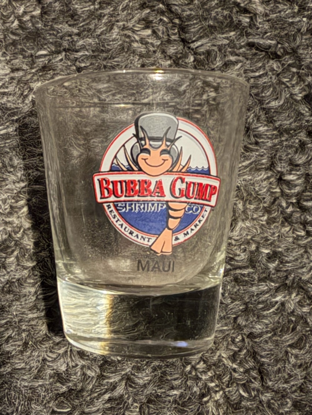 Bubba gump shrimp co Maui shot glass